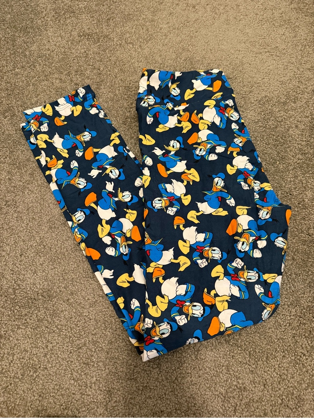 Donald Duck Full Length Leggings